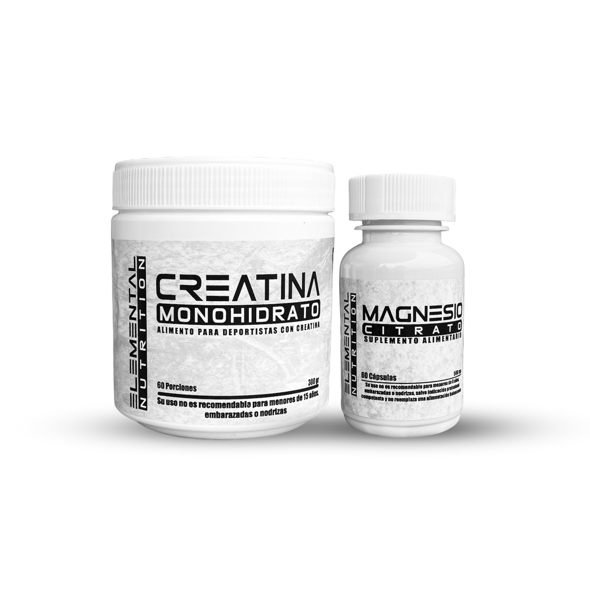 Pack Creatina + Citrato de Magnesio | Elemental Nutrition